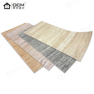 Paneles de piedra decorativos Hojas de chapa de <span class=keywords><strong>pizarra</strong></span> de piedra caliza flexible para chimenea de pared característica Diseño interior moderno envolvente - Product Image 4