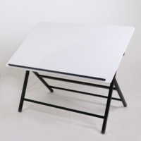 Ensemble Chaise et Table de Dessin Moderne Personnalisable en Gros, Réglable, Bois et Métal, pour Usage Commercial, Artistique, Scolaire et de Bureau, Origine Zhe DJA
