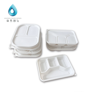 Kangran tạo ra oxy bột bắp để đi ăn trưa hộp nhựa nóng thực phẩm lò vi sóng tủ đông thực phẩm container Takeaway takeout bao bì - Product Image 4