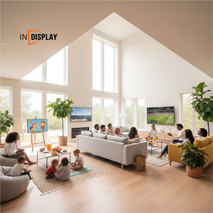 <span class=keywords><strong>Serie</strong></span> <span class=keywords><strong>TV</strong></span> a Proiezione LED Nera con Vetro Temperato Antiesplosione Integrato 4K 120Hz (75 85 98 Pollici) - Product Image 5