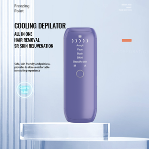 ICE COOL saphir IPL <span class=keywords><strong>Laser</strong></span> épilation permanente poignée à domicile Mini épilateur électrique Portable épilateur pour le visage et le corps - Product Image 3