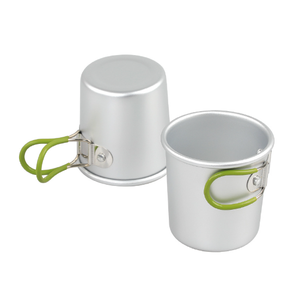150ml Customizable Aluminum Mugs with Folding Handle Water <b>Boiler</b> Pot - Product Image 6