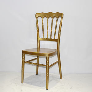 Goedkope Witte Moderne Elegante Napoleon Iii Banket Stoel Metalen Tilt Terug Voor Verkoop - Product Image 4