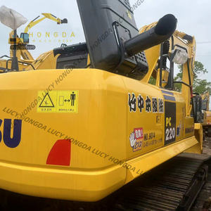 Excavadora sobre orugas Komatsu PC200 usada, motor 200 220, máquina de PC210-8 Komatsu importada, bomba de peso operativo de 20 toneladas PLC - Product Image 6