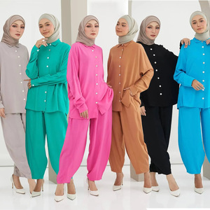 Vente chaude de vêtements musulmans de Dubaï Beaux vêtements traditionnels musulmans pour femmes - Product Image 2