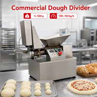 Machine à couper la pâte 5-500g, diviseuse et portionneuse de pâte électrique automatique pour boulangerie et cuisine centralisée