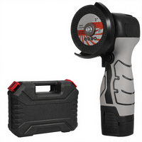 Mini meuleuse d'angle sans fil portable pour usage domestique, déclencheur, batterie lithium-ion 2000AH, multifonctionnelle, rechargeable, pour la découpe
