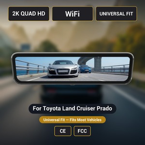 Caméra de recul avec écran 9,2 pouces 2K WiFi pour Toyota Land Cruiser Prado H-X, compatible universellement - Product Image 1