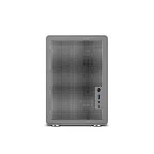 Boîtier d'ordinateur PC en verre personnalisé LY pour les joueurs, boîtier vide en alliage d'aluminium, tour moyenne MATX, mini ventilateur de refroidissement, produit en stock - Product Image 3