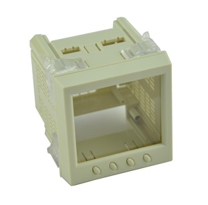 Caja de Instrumentos Electrónicos de Plástico ABS Ignífugo de 96*96 mm, Color Gris Claro, para Panel Digital, Modelo 9694 - Product Image 1