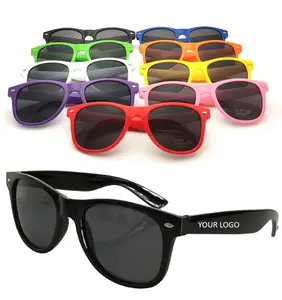 로고 선글라스 Gafas 프로모션 도매 사용자 정의 패션 PC 여성 남성 성인 플라스틱 태양 안경 저렴한