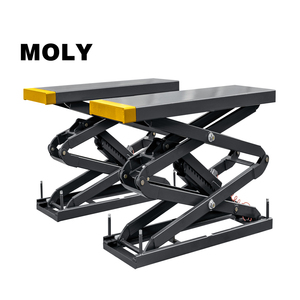 <span class=keywords><strong>Elevador</strong></span> de Tijera Pequeño MOLISPEED de Doble Extensión para Coches (Hecho en Casa) - Product Image 1