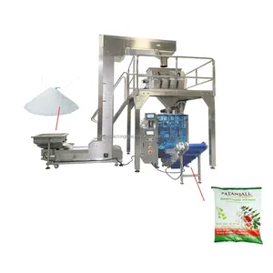 Machine verticale de remplissage et de pesage de poudre à laver de vêtements de détergent de haute qualité