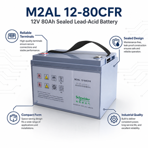 APC CFR Series Original Maintenance-free sealed Lead-acid <strong>Battery</strong> <strong>UPS</strong> Power Supply <strong>Battery</strong> M2AL12-80CFR 12V80AH - Product Image 4