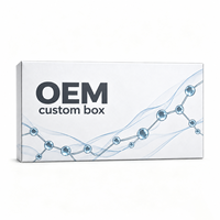 Boîte cadeau magnétique rigide personnalisée avec insert blister en matériaux recyclés, impression quadricolore, emballage pour flacon de sérum de soin de la peau