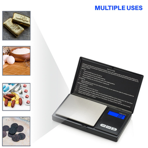 Balance de poche numérique pour bijoux, 100g, 500g, 0,1g, 0,01g, balance de laboratoire, petite balance de poche numérique - Product Image 6