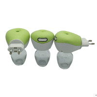Diffuseur électrique personnalisé pour la maison avec indicateur lumineux et chauffe-parfum, rechargeable avec huile parfumée