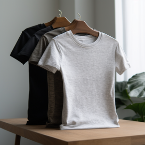 เสื้อยืดผ้าฝ้ายขนาดใหญ่สำหรับผู้ชายเสื้อยืดพิมพ์ลายนูนสำหรับ3D โลโก้ตามสั่ง - Product Image 3