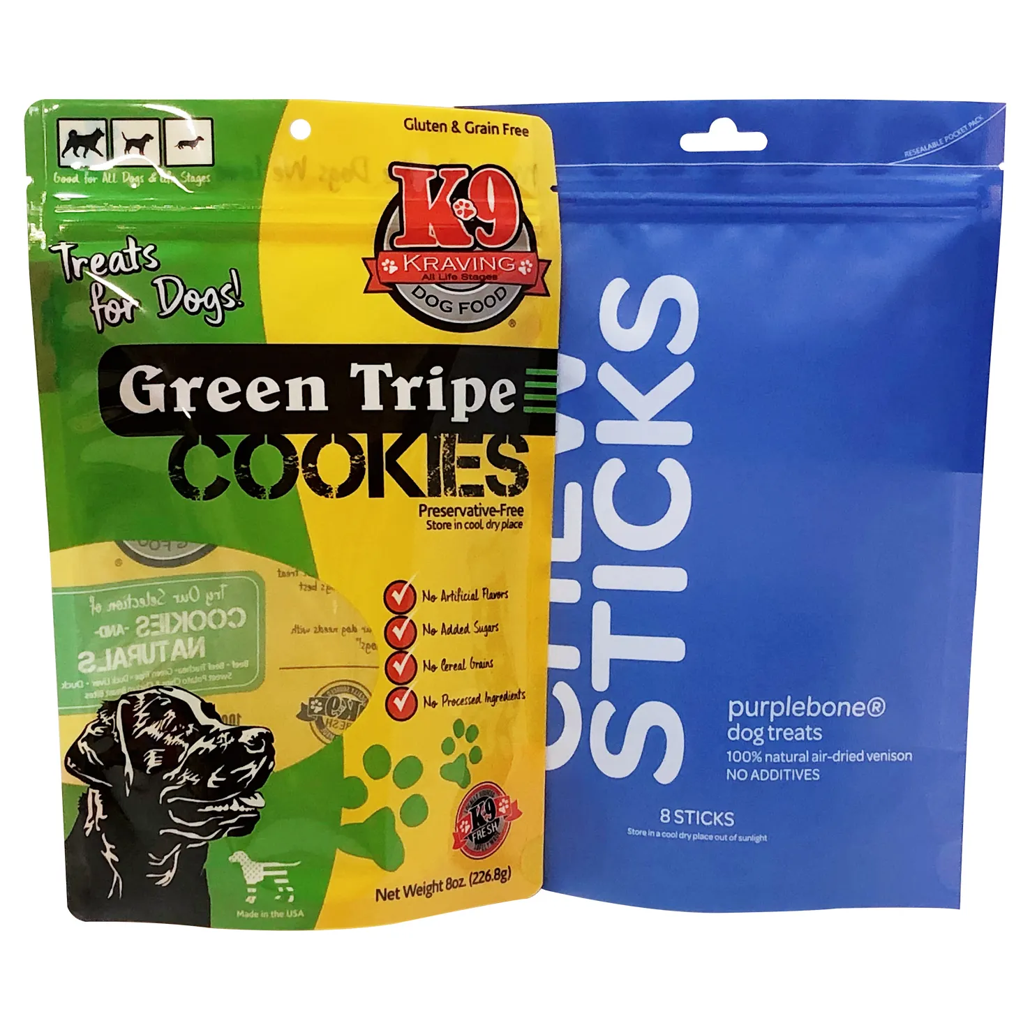 Sacos de comida para cachorro personalizados reutilizáveis, sacola digital de plástico com zíper para embalagem de lanches, sacola para frutas secas, pacote doy