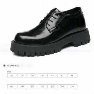 Chaussures habillées Oxford <span class=keywords><strong>style</strong></span> <span class=keywords><strong>italien</strong></span> pour hommes, en cuir véritable, respirantes, rehaussantes, pointures 38-47, pour l'automne – Meilleures ventes - Product Image 6