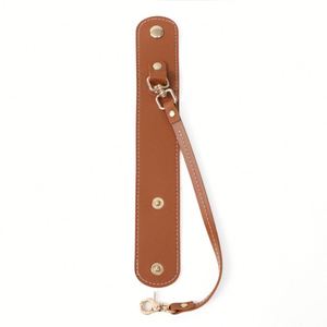 Support de serviette en cuir PU personnalisable et réglable avec fermoir doré – Vente en gros – Porte-mouchoir tendance - Product Image 5