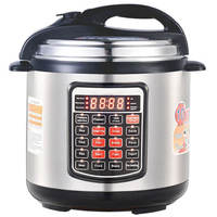 Logo personnalisé OEM 6 L Autocuiseur haute pression 10 en 1 avec revêtement antiadhésif commercial de haute qualité multifonction électrique