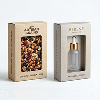 Boîte de présentation en carton pliable personnalisée avec fenêtre, emballage en film PET, impression quadricolore, estampage à chaud pour les produits alimentaires, les produits de beauté, les jouets, l'électronique