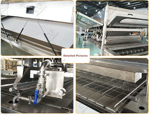 Automatic <strong>Chocolate</strong> Protein <strong>Bar</strong> <strong>Nutella</strong> Dried Fruits <strong>Bar</strong> in <strong>Chocolate</strong> Line Wafer Roll With <strong>Chocolate</strong> Production Line - Product Image 2