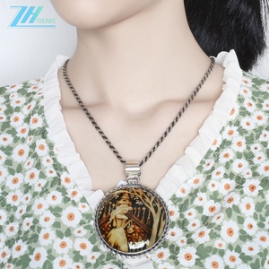 Vera <span class=keywords><strong>ambra</strong></span> <span class=keywords><strong>collana</strong></span> baltica ciondolo <span class=keywords><strong>ambra</strong></span> in argento Sterling baltico gioielli <span class=keywords><strong>ambra</strong></span> per <span class=keywords><strong>adulti</strong></span> - Product Image 6