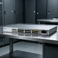 Conmutador SAN de Fibra Brocade G710 64G Gen7, 8 Puertos Activados, Suministrado con Transceptores SFP+, Hardware de Comunicación Fibre Channel