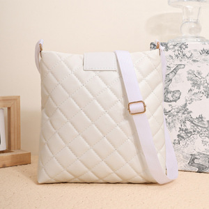 New Trending Winter Luxury Women's Handbags Brand Designer Pu Messenger Bags Polyester Single <b>String</b> Tanjing - Product Image 2