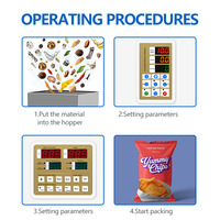 Machine d'Emballage Automatique pour Petites Entreprises Frites Collations Croustilles Banane Pommes de Terre Conditionneuses