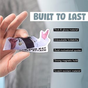 Imanes Promocionales para Refrigerador con Frases Motivadoras, Interesantes, Ayuda para la Dieta del Dr. Nowzaradan, Producto Popular de Comercio Electrónico Transfronterizo - Product Image 3