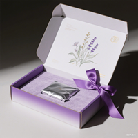 Caja Rígida para Set de Perfumes, No Tóxica, Tipo Carpeta, Embalaje de Papel para Regalo, Esponja Ecológica, Logotipo Personalizado, Cosméticos Resistentes al Agua