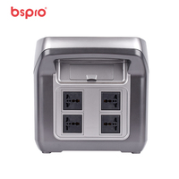Station d'alimentation de secours domestique 2000W, batterie LiFePO4 1530Wh, générateur solaire MPPT 20A, sortie AC à onde sinusoïdale pure pour les urgences domestiques