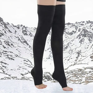 Tricoté Respirant 23-32 MmHg Cuisse Haute Anti-Embolie Bas De Compression Femmes Varices Usage Médical Spandex/Nylon - Product Image 6