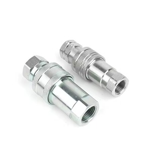 ข้อต่อไฮดรอลิกแบบหน้าเรียบมาตรฐาน ISO16028 ป้องกันการรั่วซึม สำหรับระบบไฮดรอลิกของรถขุดและรถแทรกเตอร์ - Product Image 5