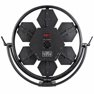 Luz de Discoteca DJ de 500W con Sonido Activo, 7x60W LED Cálidos y Estroboscópico RGB, Lámpara con Efecto <span class=keywords><strong>DMX</strong></span> para Bares y Celebraciones de Cumpleaños - Product Image 2