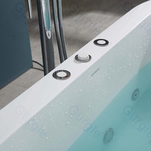 <span class=keywords><strong>Baignoire</strong></span> de massage intérieur <span class=keywords><strong>Baignoire</strong></span> autoportante Baignoires thermales en acrylique <span class=keywords><strong>Baignoire</strong></span> de style moderne pour adultes - Product Image 4
