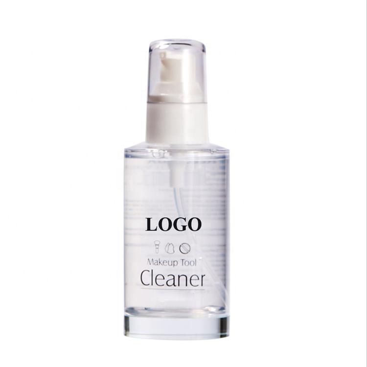 OEM Custom LOGO Rose Smell Makeup Sponge and Brush Cleaner Liquid