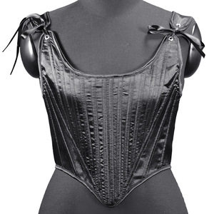 Femmes Bandage Corset Taille Satin Sexy Shapewear Overbust Bustier Tops Slim Outfit Ladies High Street Camisole - Product Image 1
