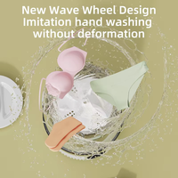 Mini ménage électrique unique baignoire Machine à laver Portable petit plastique pour tasse sous-vêtements chaussettes USB alimenté vêtements lavage