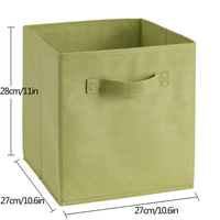Boîte de rangement en tissu pour articles ménagers, sac de rangement pliable en tissu