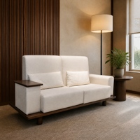 Hochwertiges Rückenkissen, OEM ODM Maßgefertigt, Stoffbezug, Schaumstoffgefüllt, Modernes Minimalistisches Doppelsofa für Zuhause