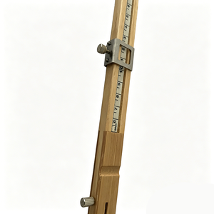 Règle de mesure de ligne de pêche en bambou OEM en gros, règle de distance pour hameçon en bois, jauge de ligne de pêche <span class=keywords><strong>Tenkara</strong></span> pour la pêche à la Heraa - Product Image 5
