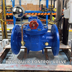 Hydraulic Actuated Water Pressure <b>Control</b> Valve Combined Pressure Reducing Relief Valve Ductile Iron Flanged DN100-DN200 PN16 - Product Image 2