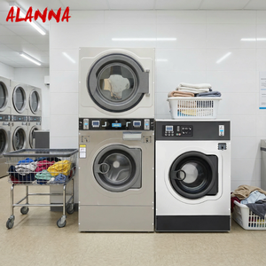 Lavadora Comercial <span class=keywords><strong>de</strong></span> <span class=keywords><strong>Autoservicio</strong></span> Automática Operada con Monedas con Secadora para Lavandería - Product Image 1