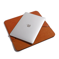 Cire d'huile de haute qualité en cuir véritable pochette d'ordinateur en cuir housse pour ordinateur portable pour Apple Mac Pro Macbook