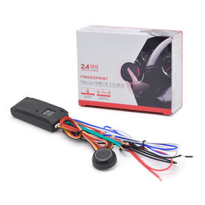 <span class=keywords><strong>Sistema</strong></span> <span class=keywords><strong>Antirrobo</strong></span> Universal de 12V para Automóvil con Inmovilizador de Huellas Dactilares y Función Anti-Secuestro - Product Image 1