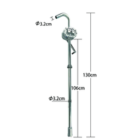 Pompa Transfer Bahan Bakar Rotary Hand Fuel Transfer High Flow 1L Revolution dengan Outlet 1'' - Marine OEM TS1000 Model Garansi 12 Bulan